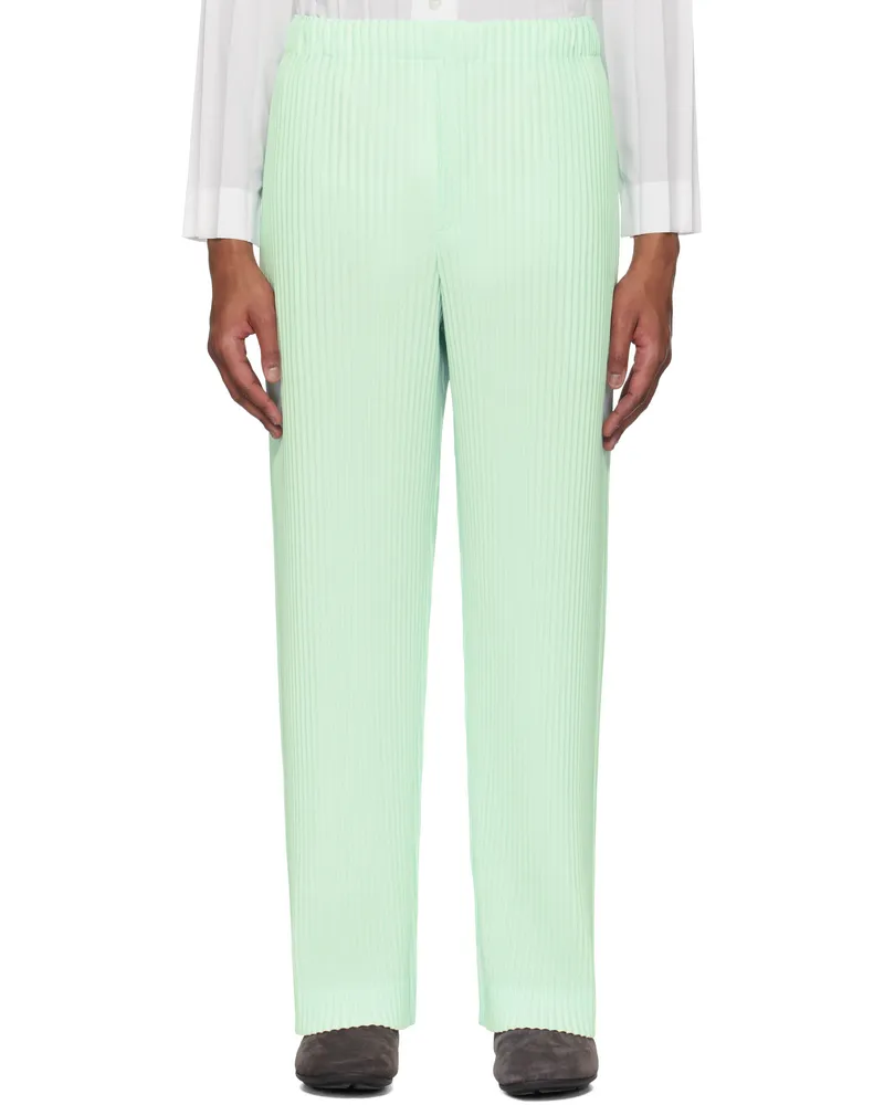 Issey Miyake Green Monthly Color January Trousers 60-mint