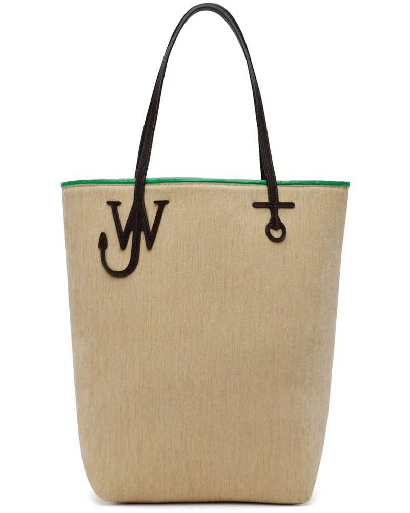 J.W.Anderson Beige Tall Anchor Tote 132