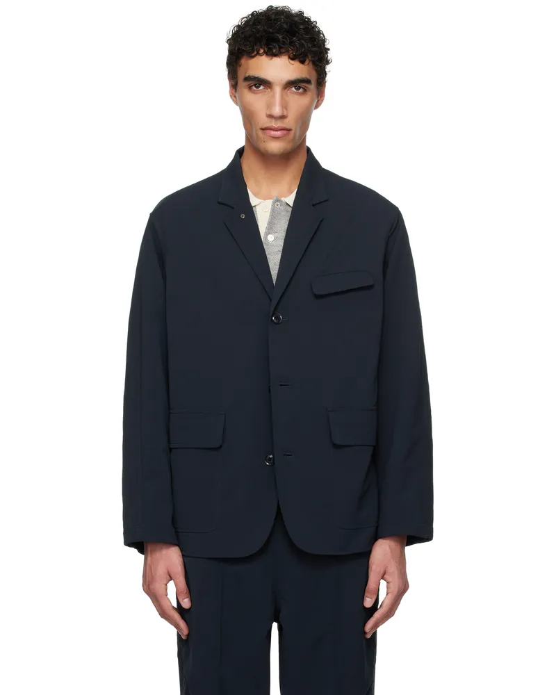 nanamica Navy ALPHADRY Club Blazer Navy