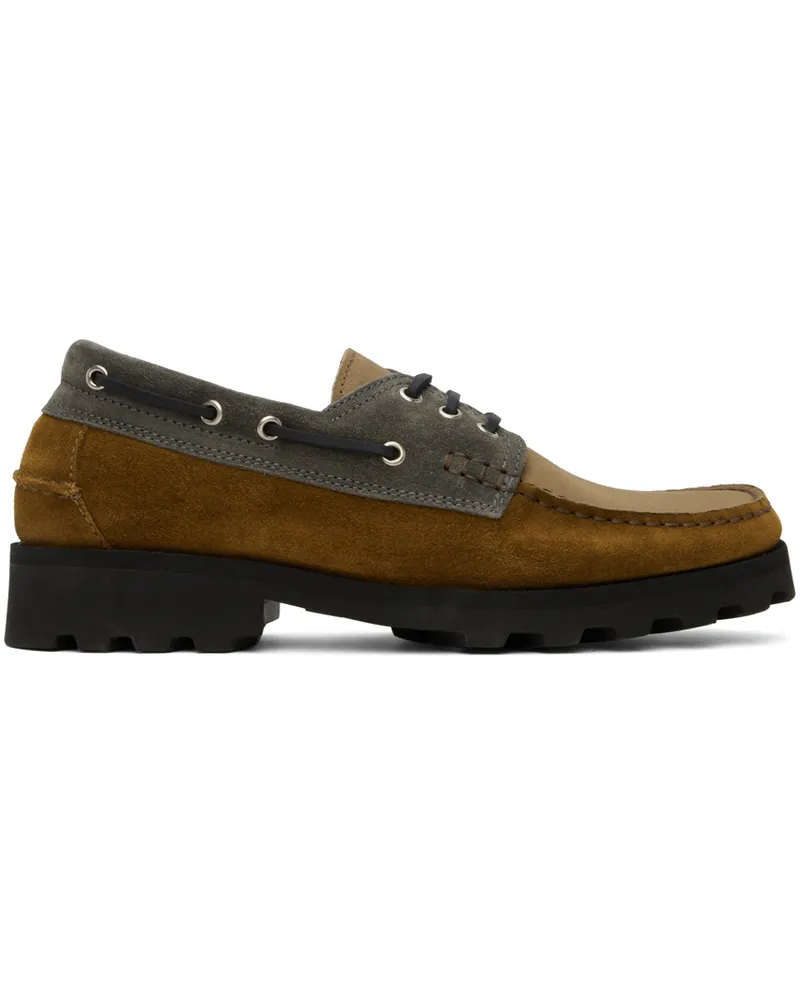 A.P.C. Brown & Gray Augustin Derbys Saa