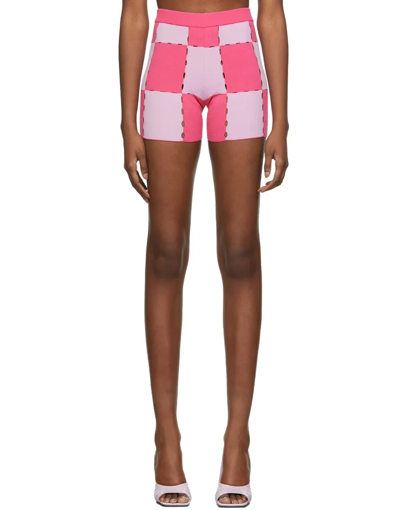 Jacquemus Pink 'Le Short Gelato' Shorts 043