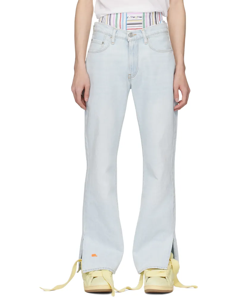 ERL Blue Levi's Edition Jeans Blue