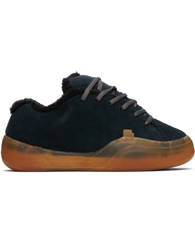 ERL Black Pirate Vamp Skate Sneakers 3
