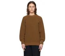 Brown Easy Knit Sweater