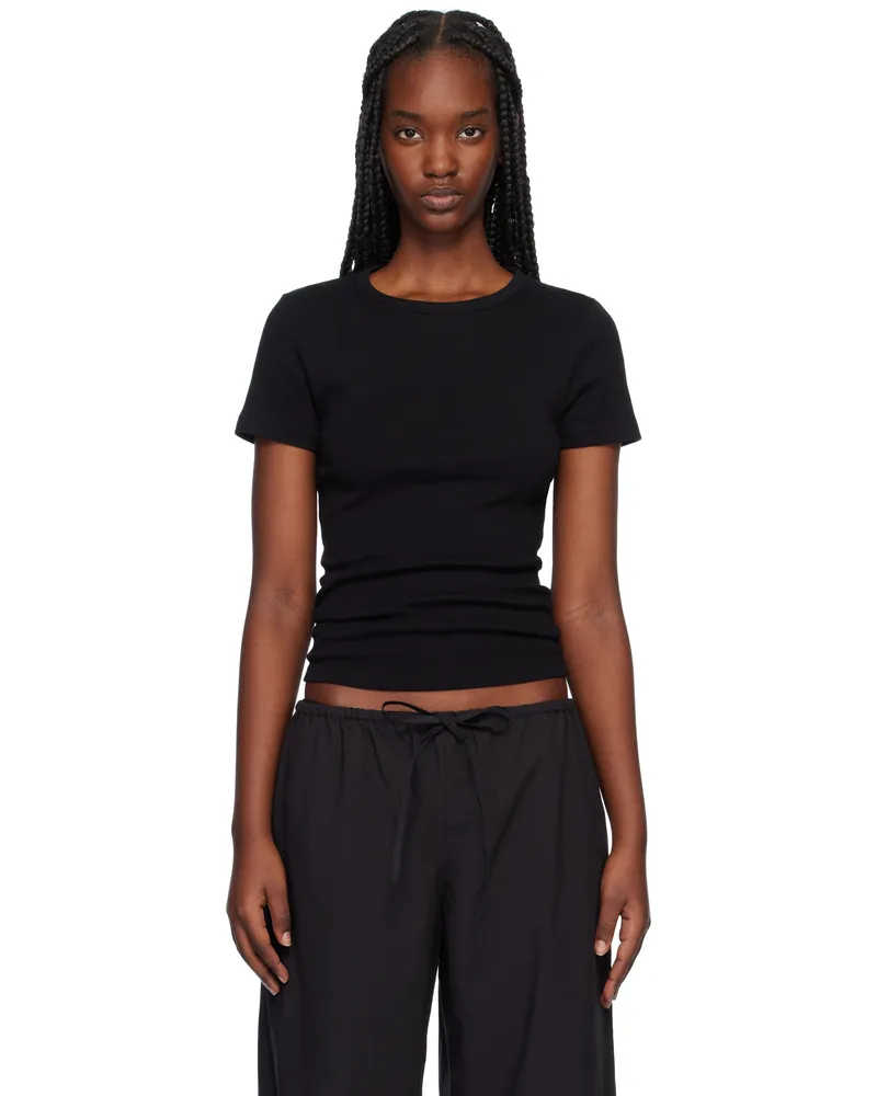 Matteau Black Short Sleeve Baby T-shirt Black