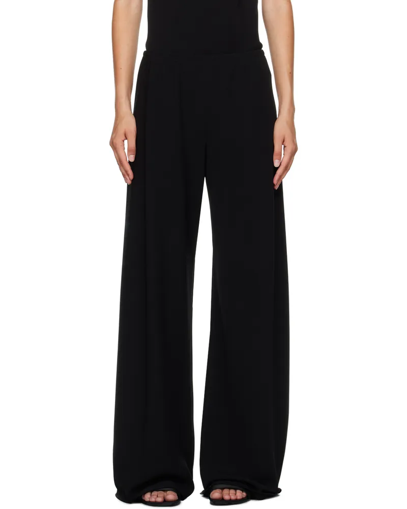 The Row Black Gala Trousers Blk