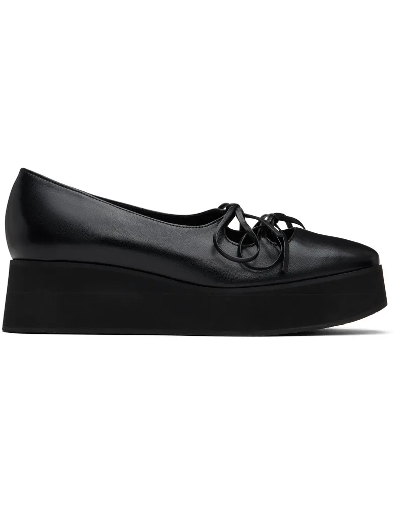 NICOLE SALDAÑA Black Isabel 2.0 Loafers Black