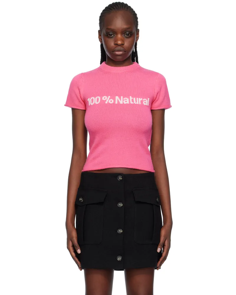 SPORTMAX Pink Udito T-Shirt 007