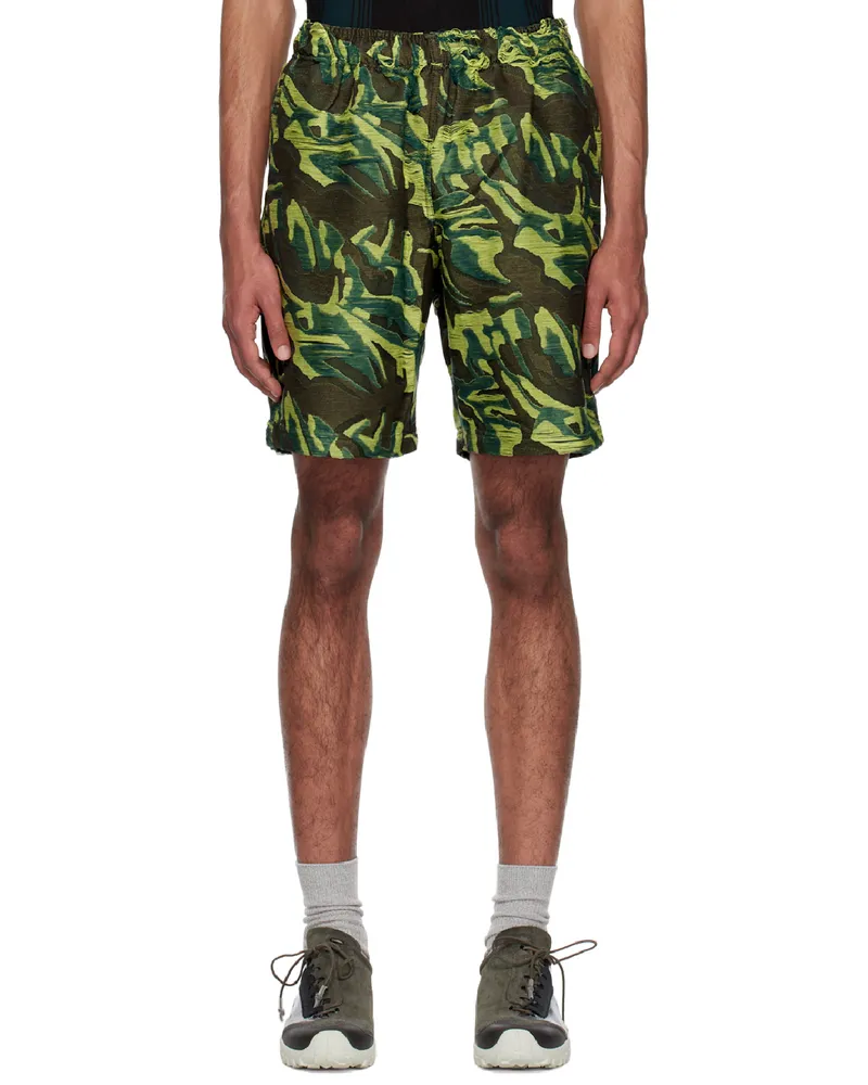 Wood Wood Green Kurt Shorts Dark