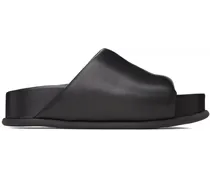 Black Freida Pillow Sandals
