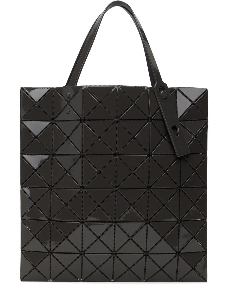 Issey Miyake Gray Lucent One-Tone Tote 18-charcoal