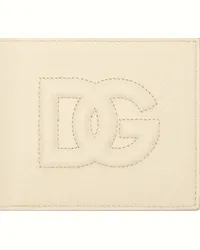 Dolce & Gabbana Beige Logo Bifold Wallet Sabbia