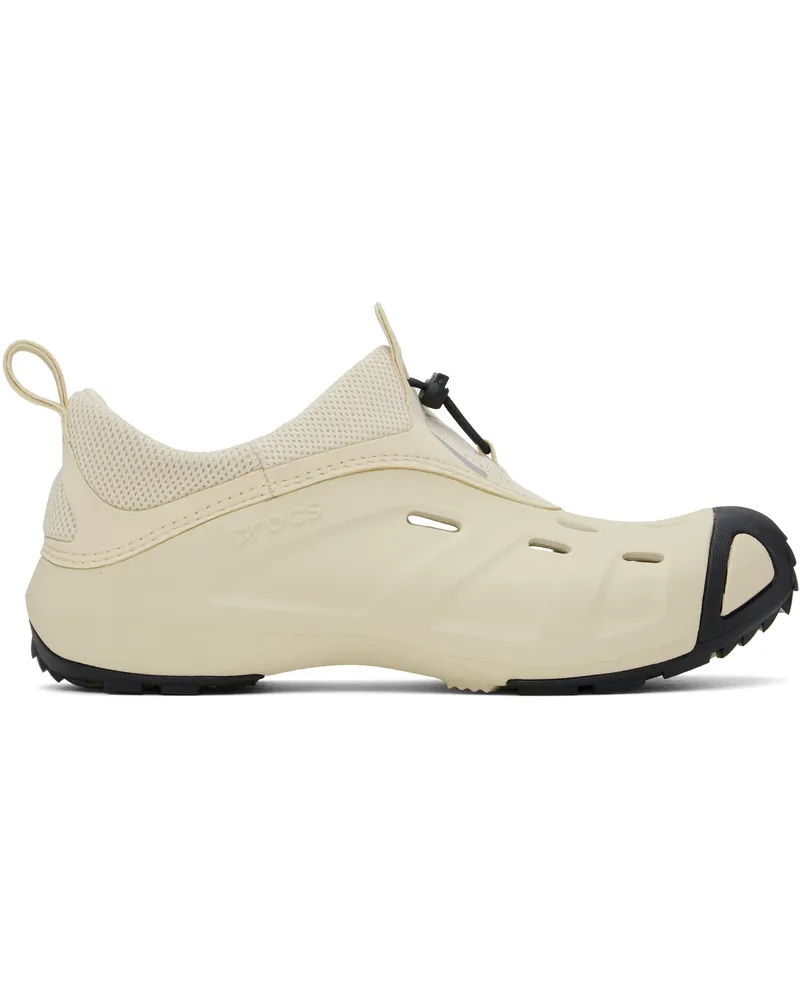 Crocs Beige Quick Trail Low Sneakers Bone