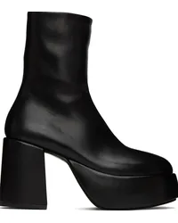 Marsèll Black Tacplat Boots Black