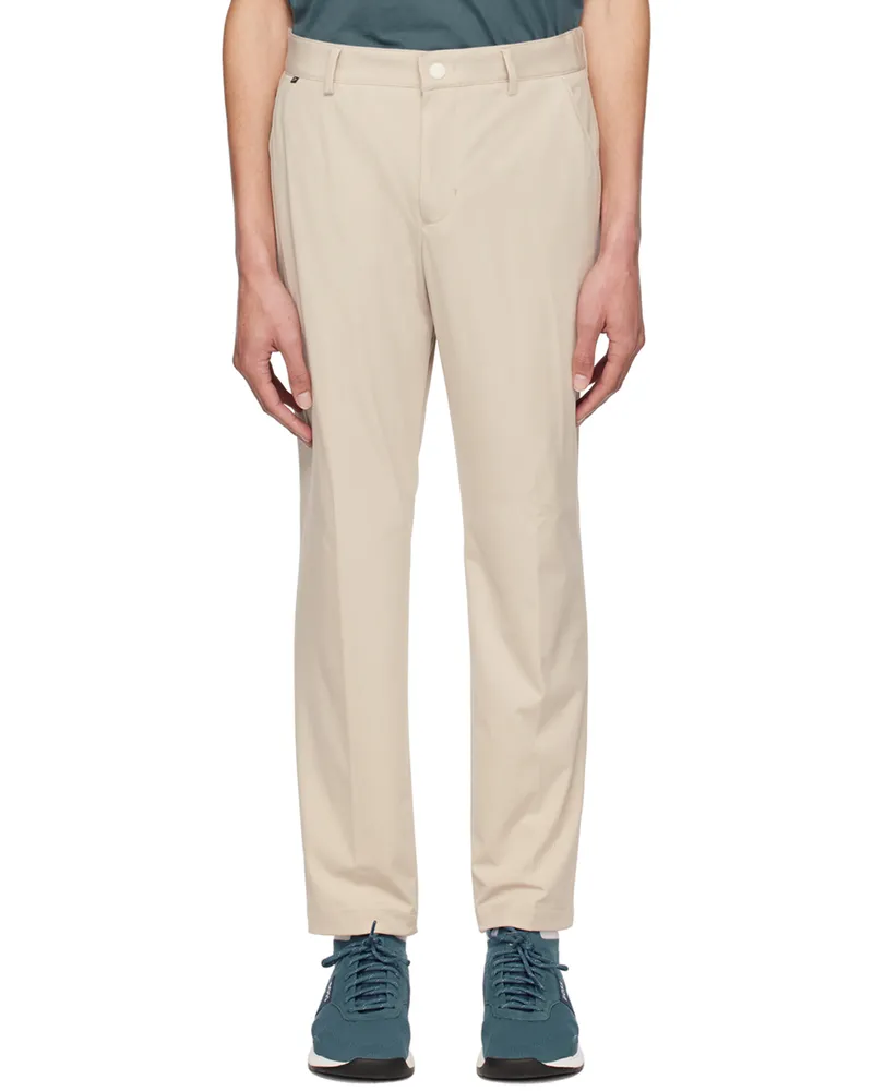 HUGO BOSS Beige Perin Trousers Light