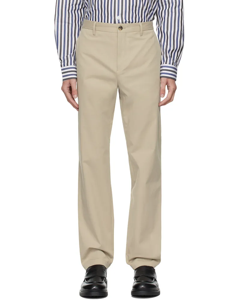 Paul Smith Beige Fine Trousers 63a