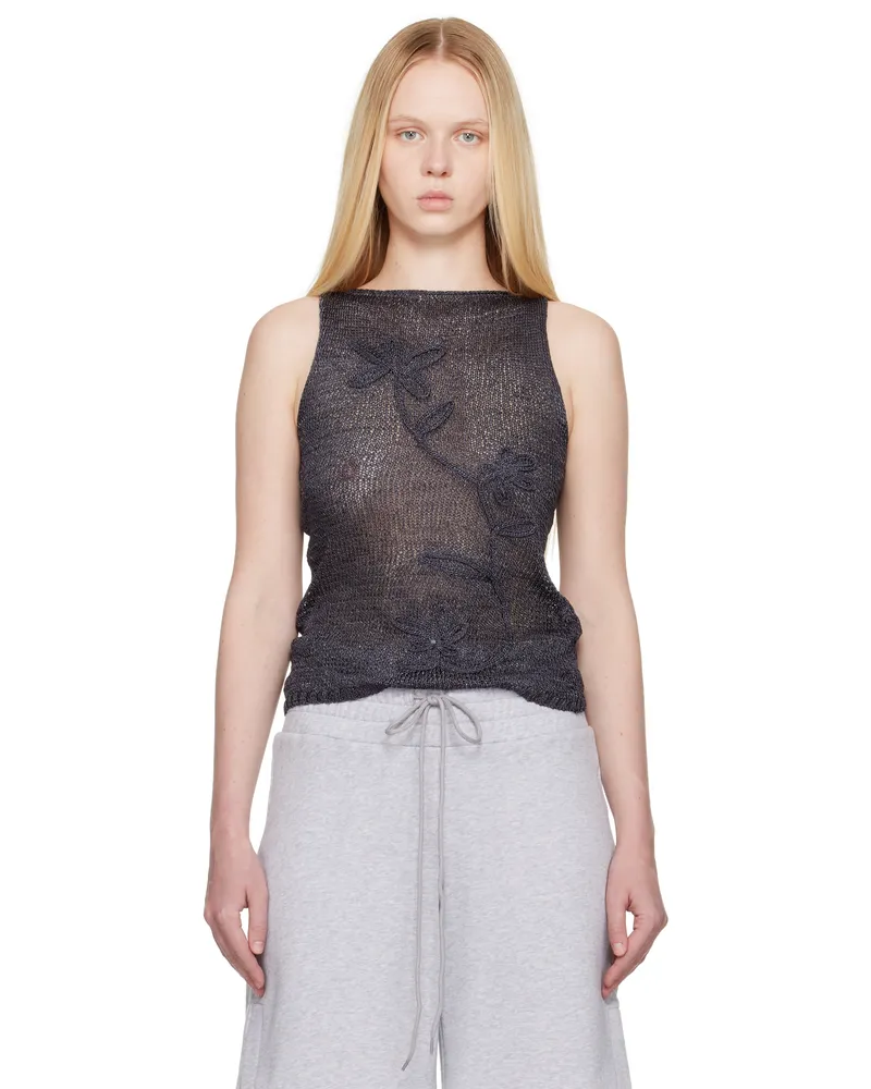 Paloma Wool Gray Skipp Tank Top 209