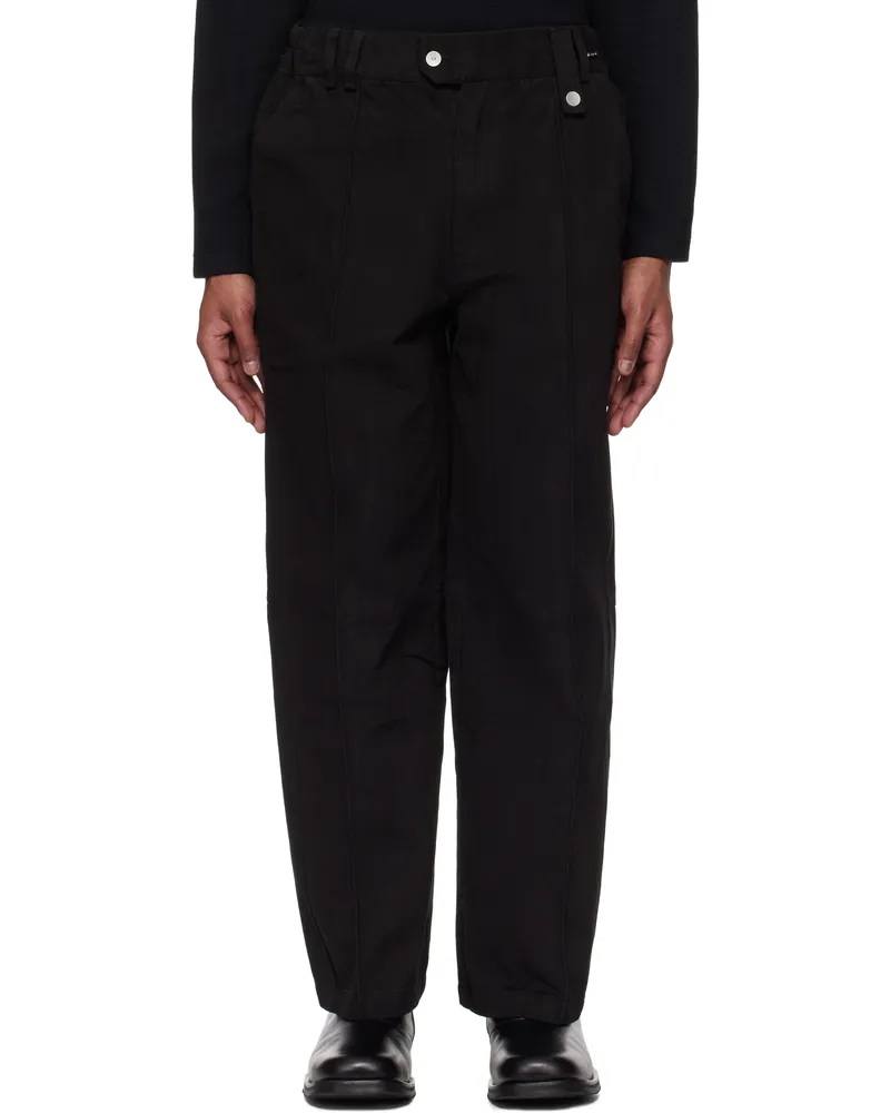C2H4 Black Staff Uniform Manuals Work Trousers Black