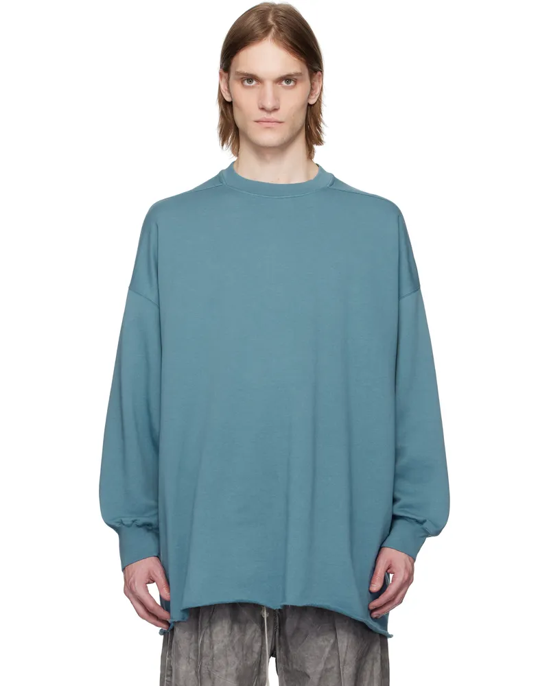DRKSHDW by Rick Owens Blue Hollywood Tommy LS Sweatshirt 86