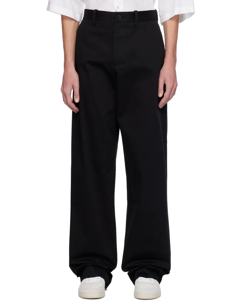 Axel Arigato Black Serif Trousers