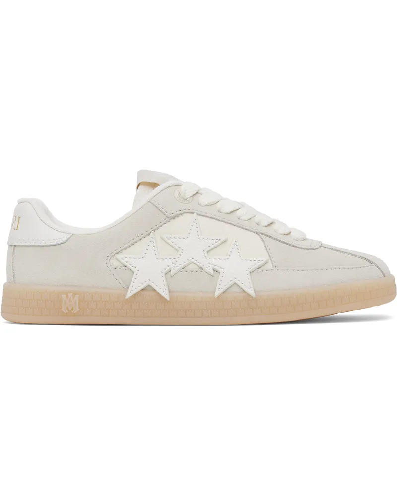 Amiri Gray & Off-White Suede Pacific Sneakers Birch