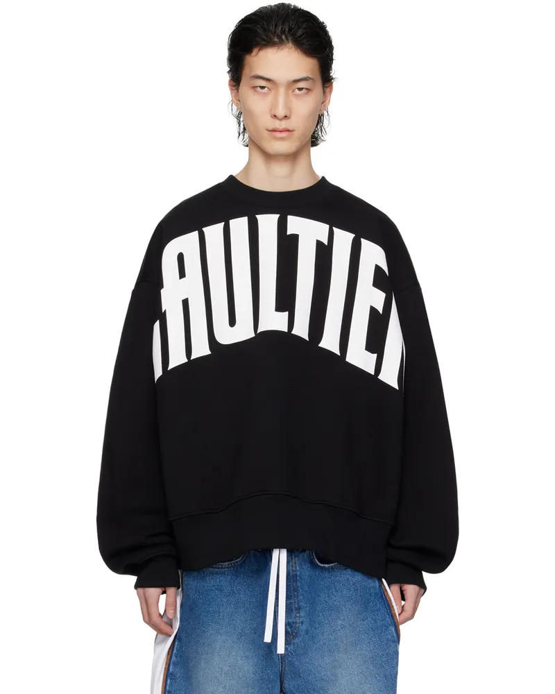 Jean Paul Gaultier Black 'The Gaultier' Sweatshirt 0001-black