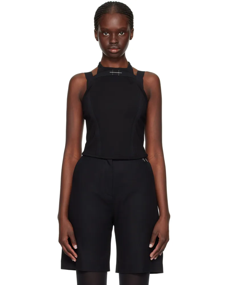 Heliot Emil Black Eophyll Tank Top Black
