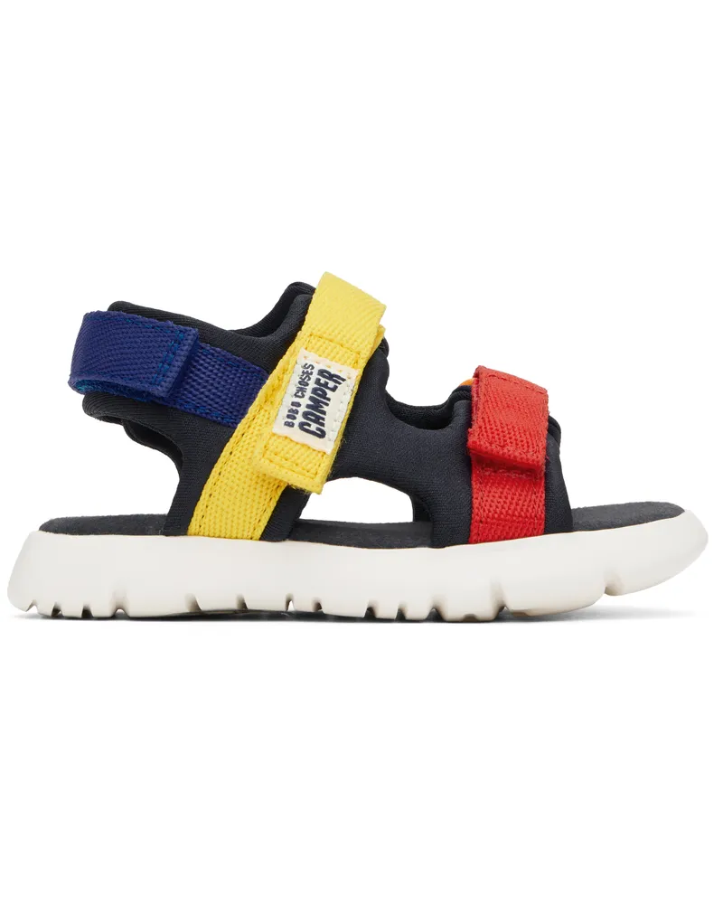 BOBO CHOSES Baby Multicolor Camper Edition ORUGA FW Color Block Sandals Multicolor