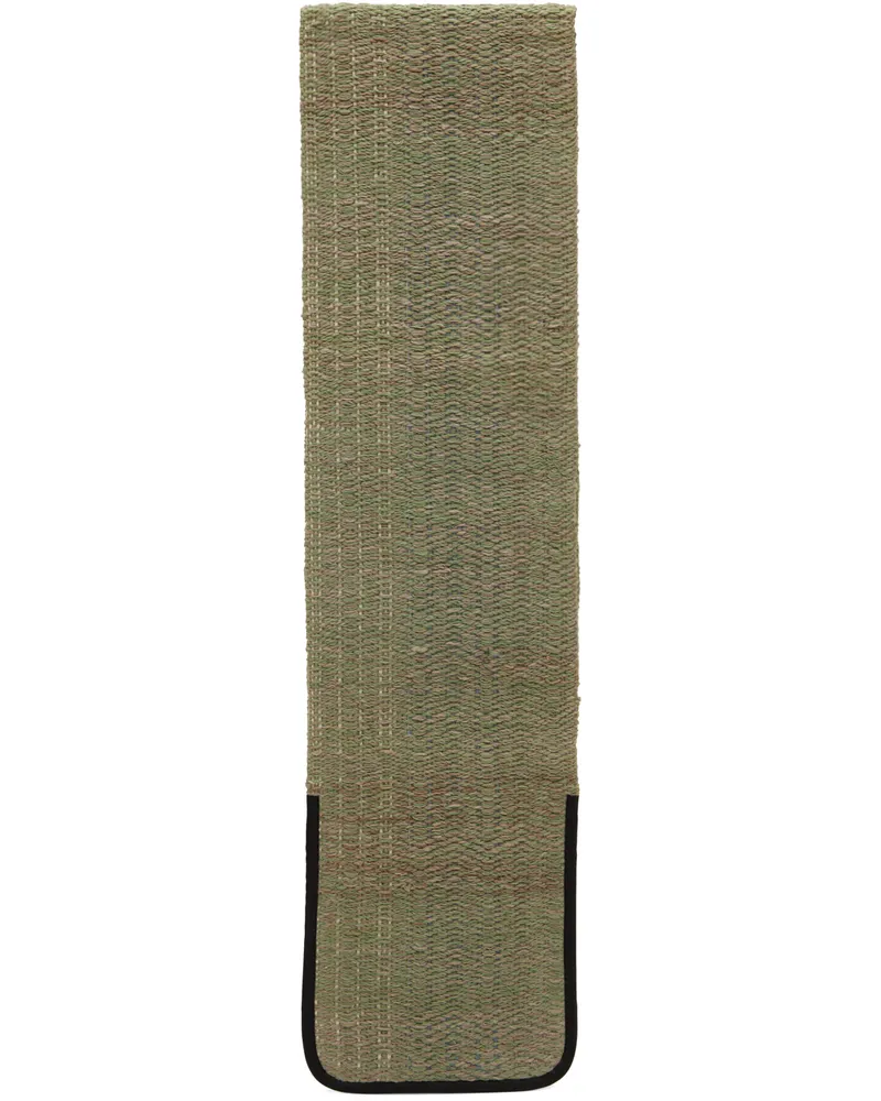 UMBER POSTPAST Green Knit Shoulder Bag Green