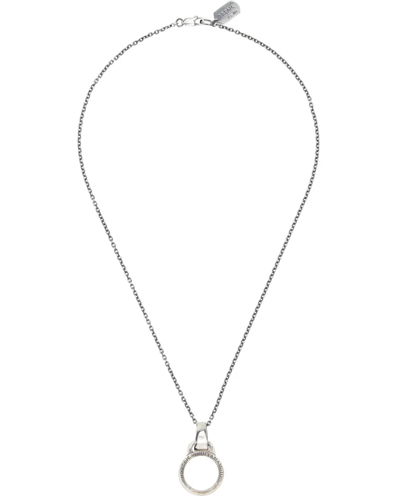 Yohji Yamamoto Glass Holder Pendant Necklace 1
