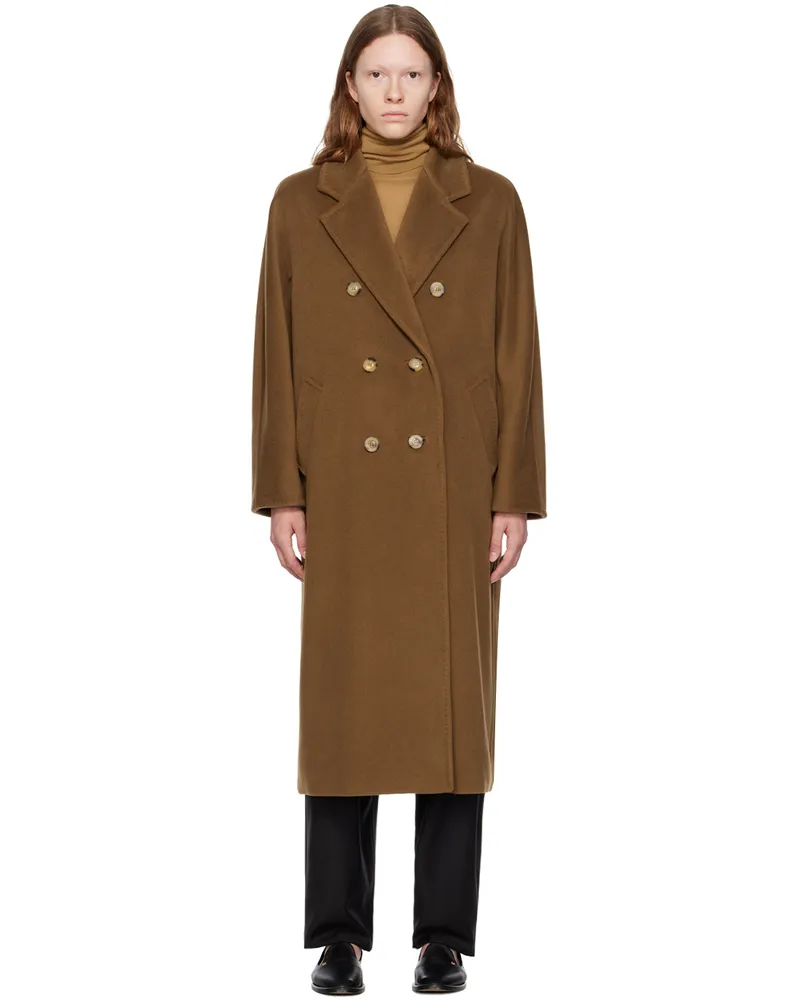 Max Mara Brown Madame Coat 010