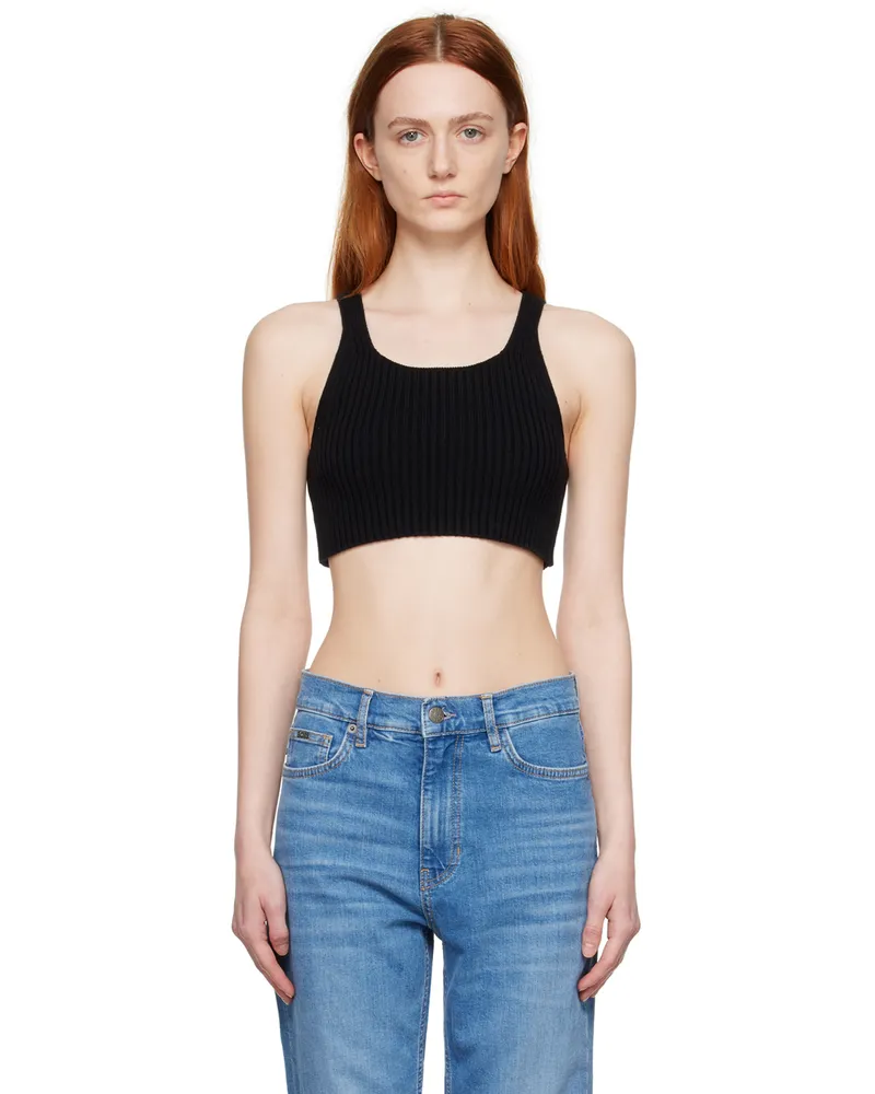 HUGO BOSS Black Scoop Neck Tank Top 1
