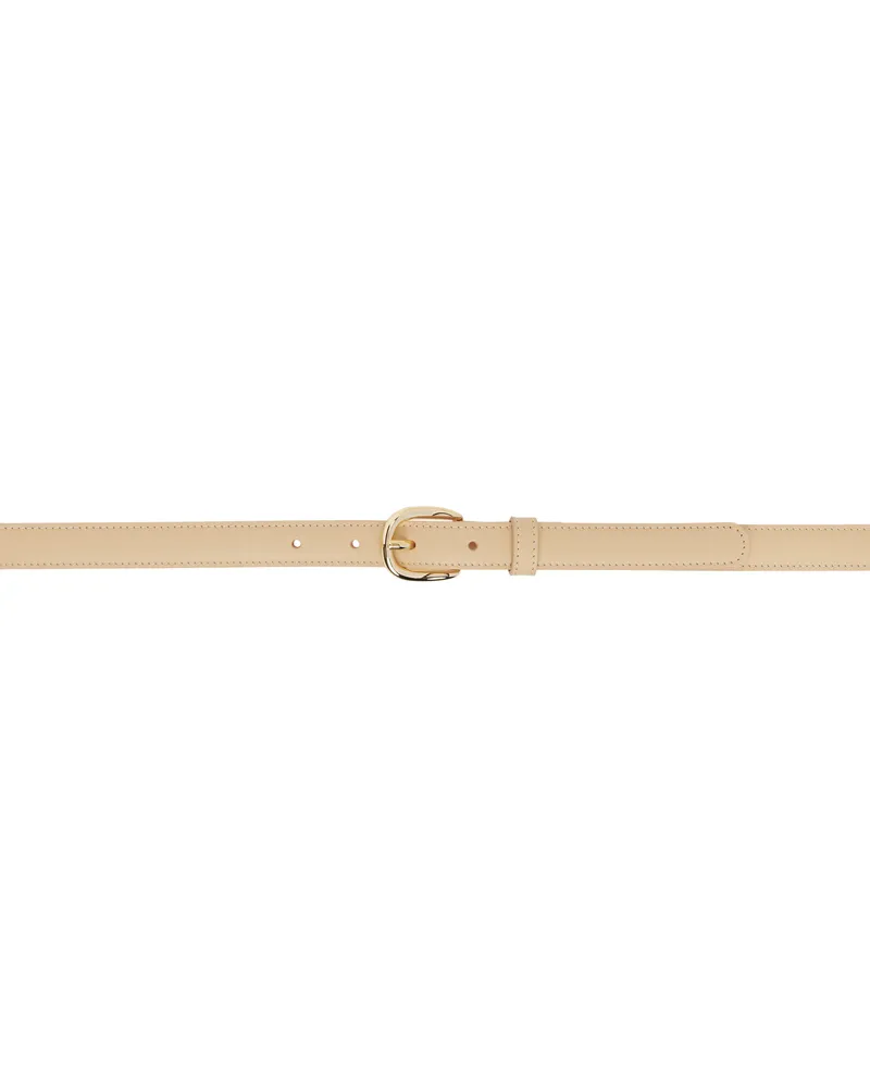 A.P.C. Beige Rosette Belt Bap