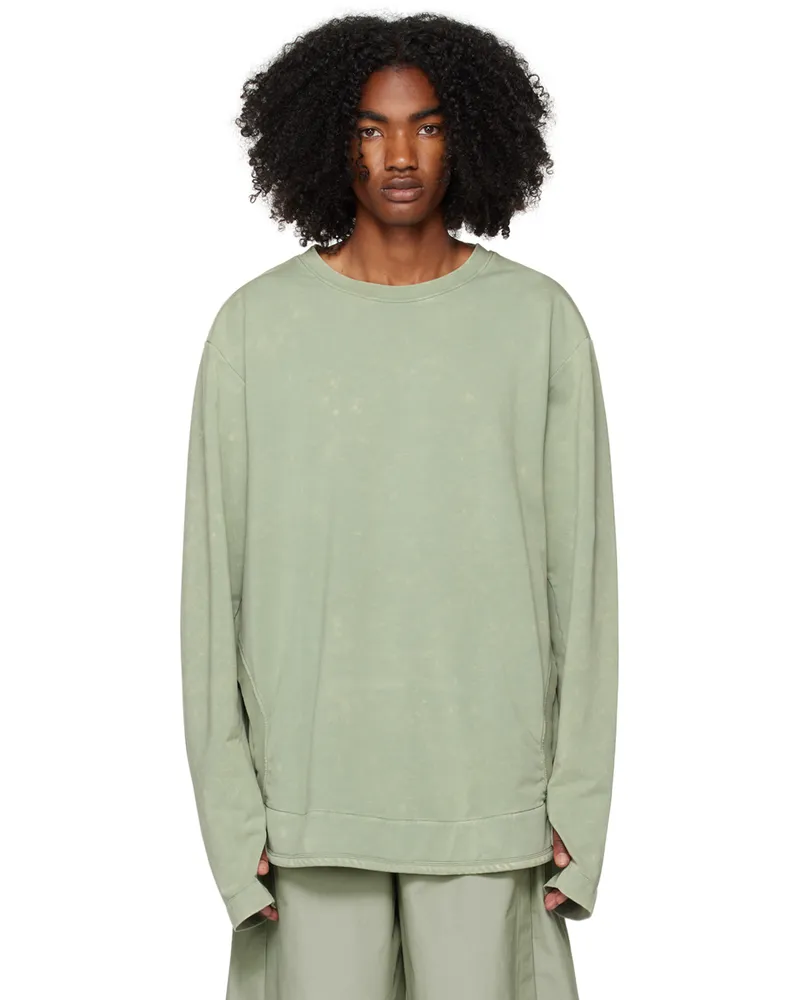 A. A. Spectrum Green Beladona Sweatshirt Green