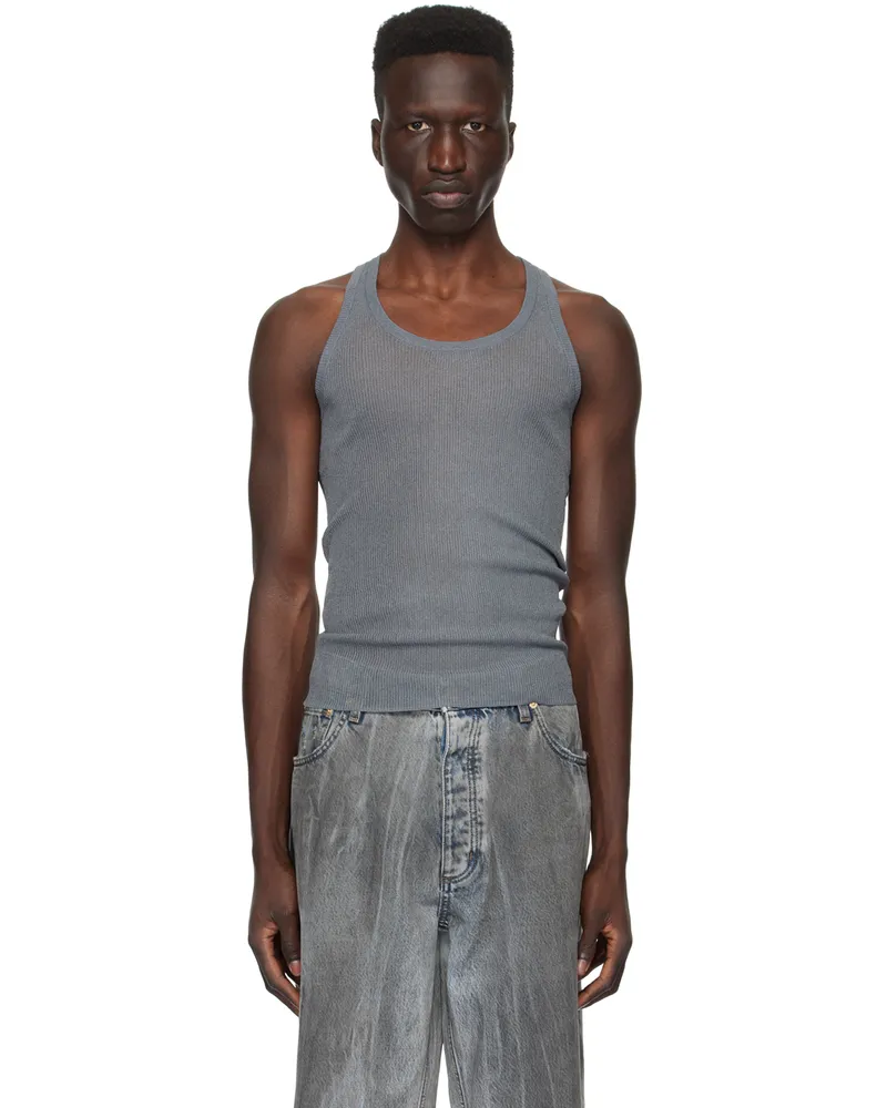 Eytys Gray Knox Tank Top Graphite