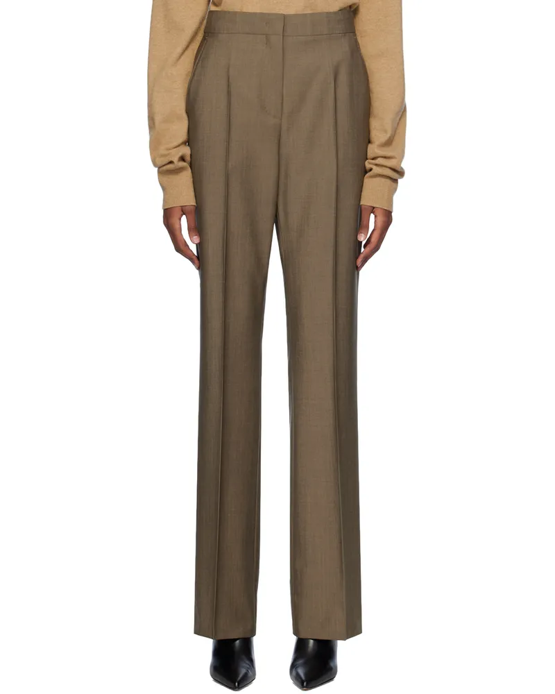 Max Mara Brown Manisa Trousers 6