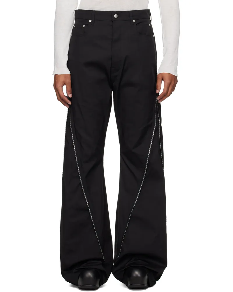 Rick Owens Black Concordians Bolan Banana Trousers 09