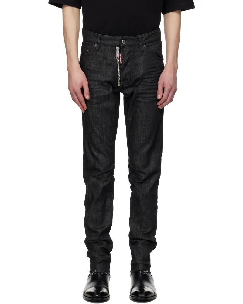 Dsquared2 Black Cool Guy Jeans Black