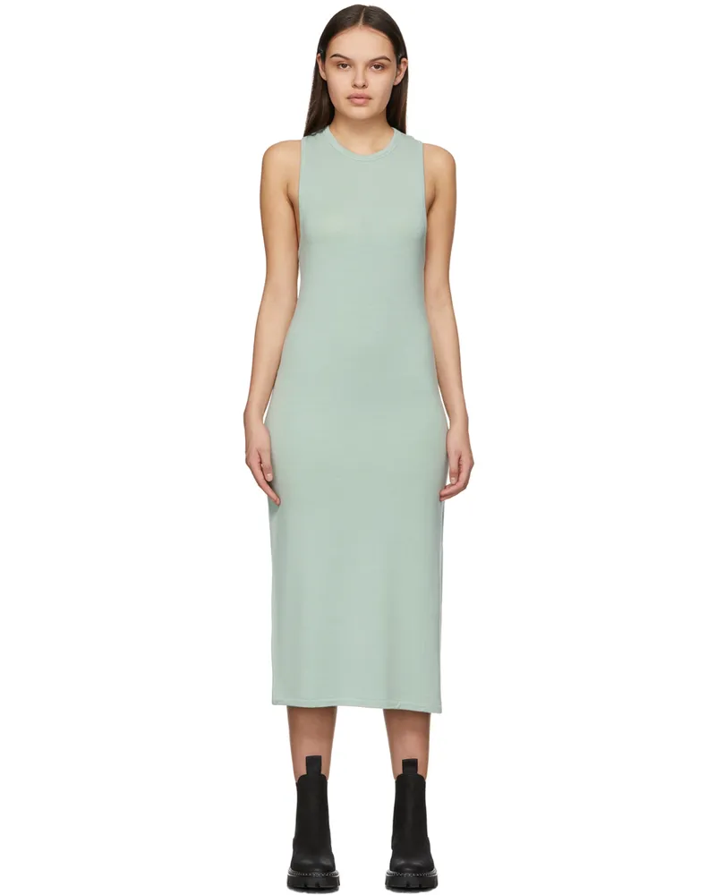 Rag & Bone Green Archetype Sydney Mid-Length Dress Sage