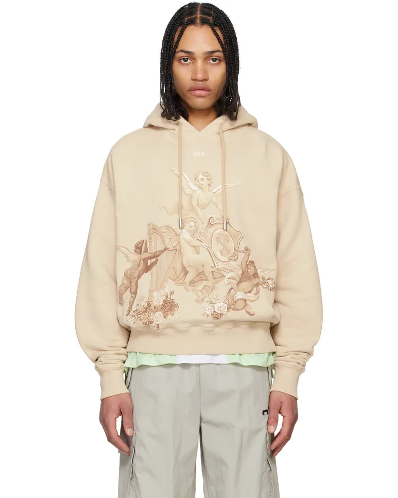 OFF-WHITE Off-White Putti Skate Hoodie Brulee