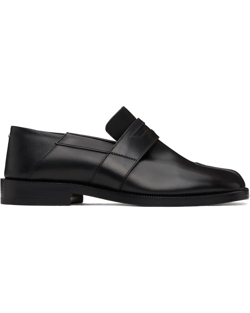 Maison Margiela Black Tabi Loafers T8013