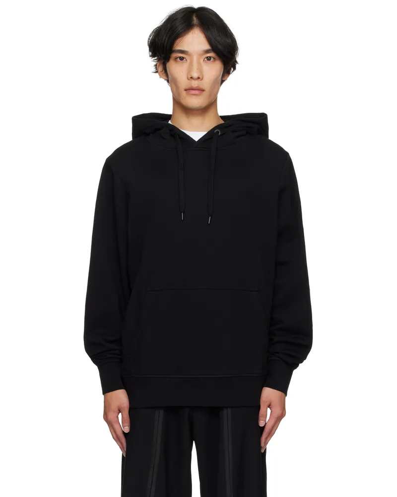 Canada Goose Black Sleeve Logo Hoodie 9061