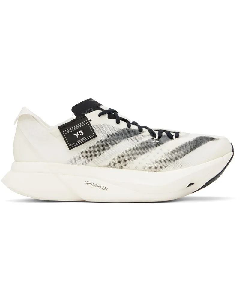 Y-3 Off-White Adios Pro 3.0 Sneakers White