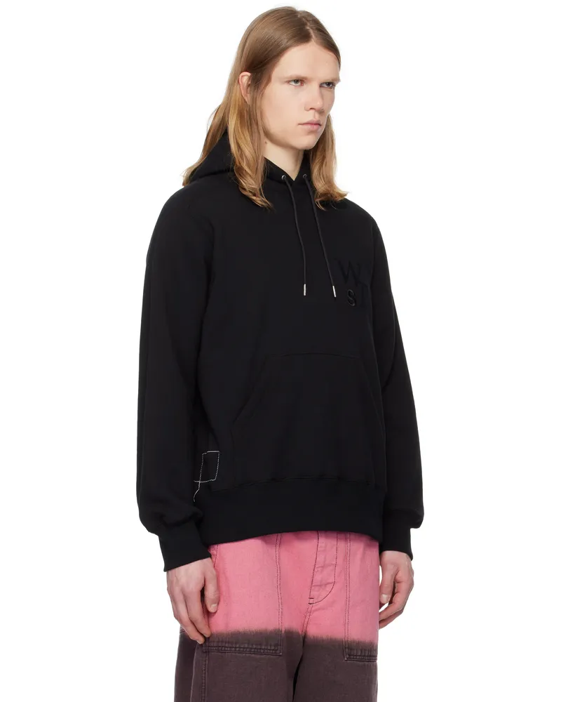 WTAPS x sacai Flock Print Hoodie 黒 【公式通販】 WTAPS x sacai Flock Print Hoodie 黒 【公式通販】