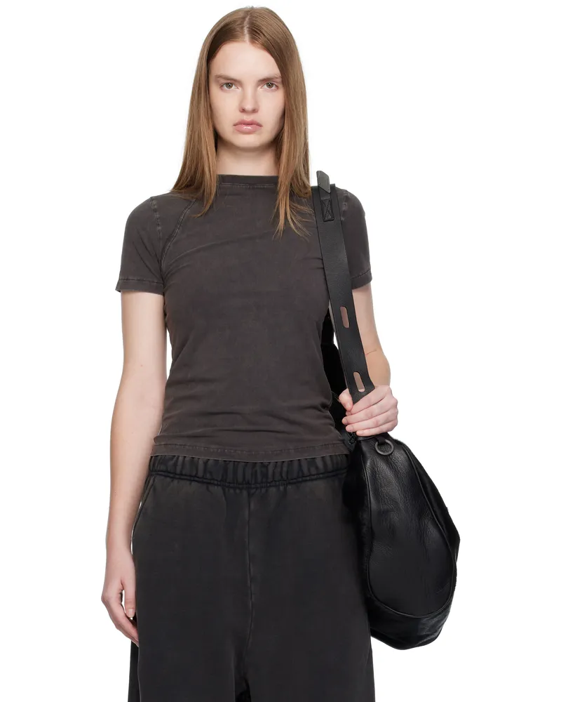 Entire Studios Black Mini T-shirt Washed