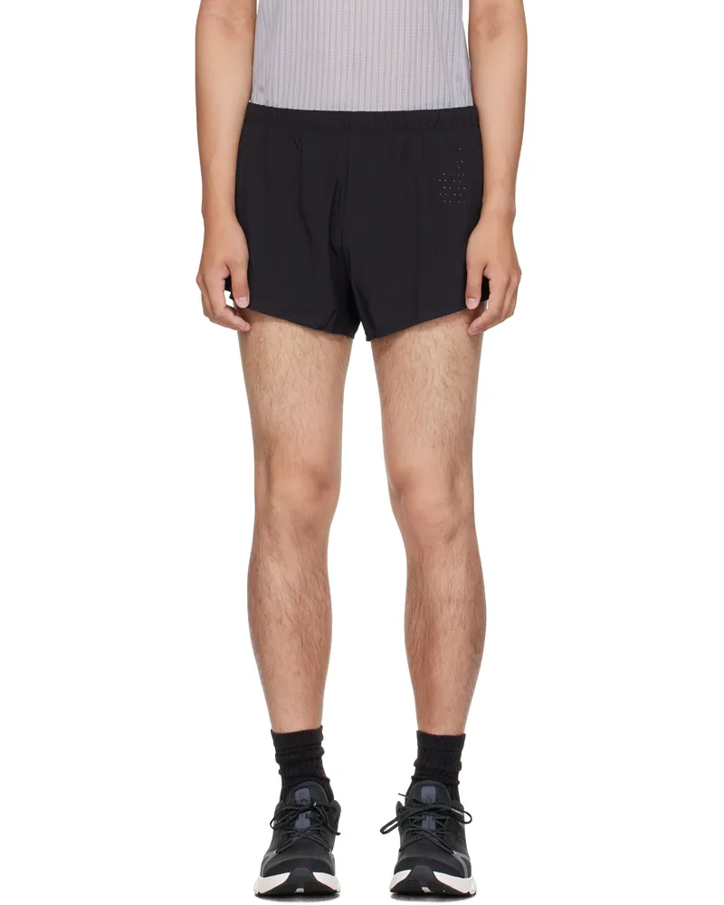 ON Black Race Shorts Black