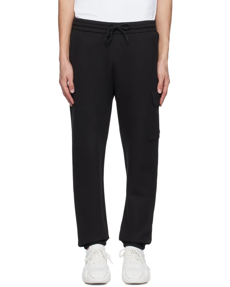 Mackage Black Marvin-R Sweatpants Black