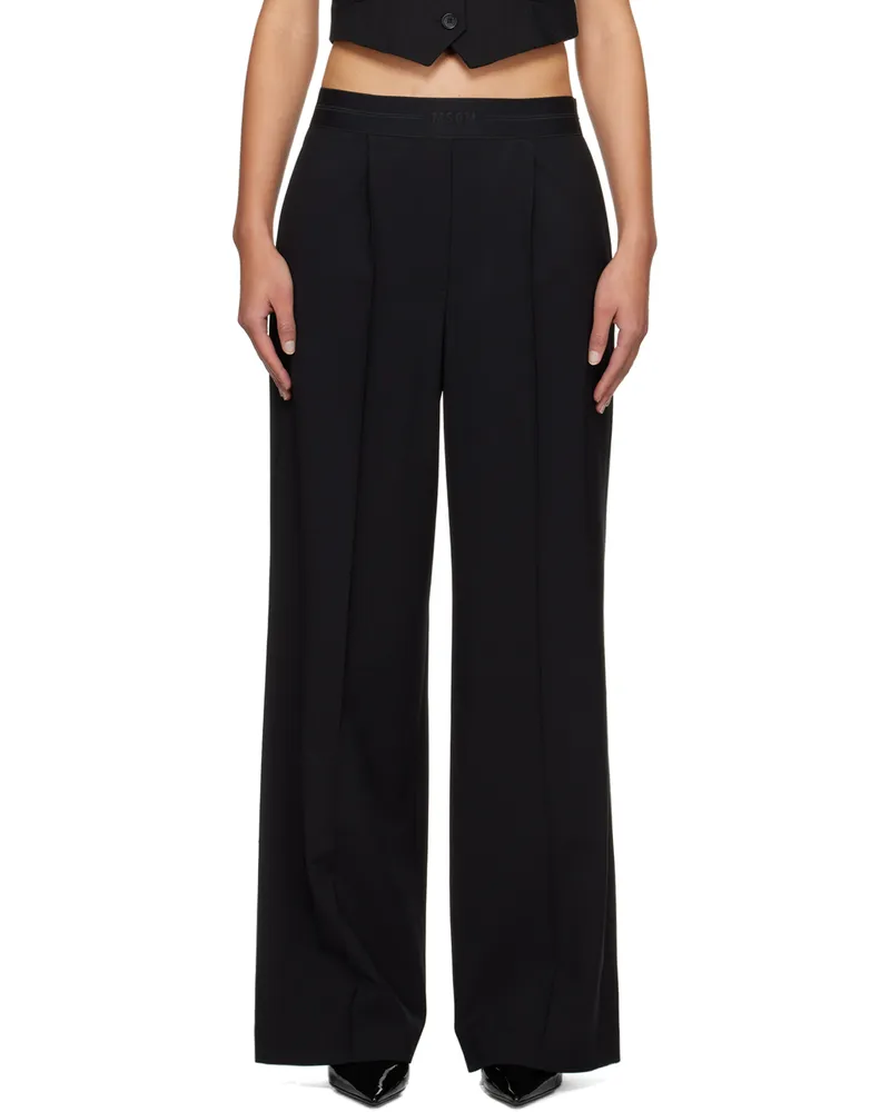 MSGM Black Suiting Trousers 99