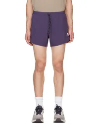 District Vision Purple 5in Training Shorts Plum