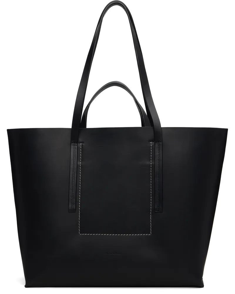 Rick Owens Black Concordians Shopper Tote 09